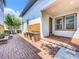 Outdoor kitchen and patio area with brick flooring at 8851 Sperry St, Orlando, FL 32827