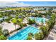 Community pool area with lap pool and lounging areas at 8851 Sperry St, Orlando, FL 32827