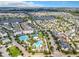 Aerial view of community pool at 8851 Sperry St, Orlando, FL 32827