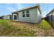View of backyard with fence at 3402 Sagebrush St, Harmony, FL 34773