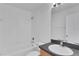 Simple bathroom with tub and shower at 811 Balmoral Dr, Davenport, FL 33896