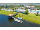 Aerial view of Storey Lake community with resort-style amenities at 4721 Clock Tower Dr # 108, Kissimmee, FL 34746