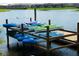 Community dock with kayaks available for residents at 4721 Clock Tower Dr # 108, Kissimmee, FL 34746