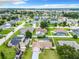 Aerial view of neighborhood with houses and lush landscaping at 5634 Loma Vista Ct, Davenport, FL 33896