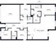Floor plan showcasing bedrooms, kitchen and living area at 1502 Jadewood Way, Kissimmee, FL 34744