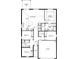 One-story home floor plan, 4 bedrooms at 3409 Narrows Dr, Lakeland, FL 33810