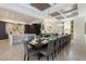 Formal dining room with large table and seating for many at 925 Desert Mountain Ct, Reunion, FL 34747