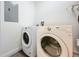 Convenient laundry room with washer and dryer at 14501 Grove Resort Ave # 3132, Winter Garden, FL 34787