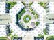 Directly above view of resort complex with courtyard and pool at 14501 Grove Resort Ave # 3132, Winter Garden, FL 34787
