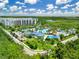 Large resort pool and surrounding amenities at 14501 Grove Resort Ave # 3132, Winter Garden, FL 34787