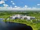 Luxury condo community with lakefront access and resort amenities at 14501 Grove Resort Ave # 3132, Winter Garden, FL 34787