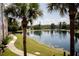 Scenic pond view with walking path nearby at 3478 Westchester Square Blvd # 202, Orlando, FL 32835