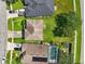 Aerial view of house with pool at 2548 Lyndscape St, Orlando, FL 32833