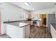 Bright kitchen with light wood cabinets and a large island at 2548 Lyndscape St, Orlando, FL 32833