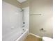 Clean bathroom with a bathtub and shower at 15106 Ovation Dr, Winter Garden, FL 34787