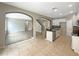 Open concept kitchen with views of Gathering room and stairs at 15106 Ovation Dr, Winter Garden, FL 34787