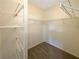 Spacious walk-in closet with wire shelving at 15106 Ovation Dr, Winter Garden, FL 34787