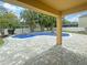 Relaxing pool and patio area at 15106 Ovation Dr, Winter Garden, FL 34787