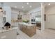 Modern kitchen featuring stainless steel appliances and a large island at 16828 Vinci Way, Montverde, FL 34756