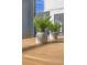 Outdoor patio table with potted plants at 4424 Kaipo Rd, Davenport, FL 33897