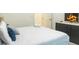 Bedroom with king bed, nightstands and TV at 3211 Gold Ln, Kissimmee, FL 34747