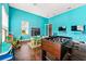 Playroom with foosball table, toys, and chalkboard at 3211 Gold Ln, Kissimmee, FL 34747