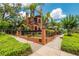 Beautiful two-story home with manicured landscaping and a gated entrance at 503 N Summerlin Ave, Orlando, FL 32803
