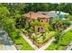 Stunning aerial view of a charming home with lush landscaping at 503 N Summerlin Ave, Orlando, FL 32803