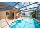 Inviting screened pool and patio area, perfect for outdoor entertaining at 11932 Old Glory Dr, Orlando, FL 32837