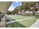Expansive shuffleboard courts for residents' enjoyment at 4423 Nottoway Dr, Leesburg, FL 34748