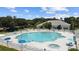 Large community pool with plenty of space for swimming and relaxing at 4423 Nottoway Dr, Leesburg, FL 34748