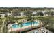 Relaxing community pool with plenty of space for lounging at 12203 Pasha Ln, Orlando, FL 32827