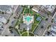 Community overview featuring pool, tennis court, and building layout at 7573 Laureate Blvd # 1301, Orlando, FL 32827