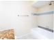 Shower and tub with granite countertop at 1932 Lake Atriums Cir # 86, Orlando, FL 32839