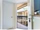 View from entryway to an exterior balcony at 1932 Lake Atriums Cir # 86, Orlando, FL 32839