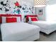 Mickey Mouse themed bedroom with two twin beds at 8911 Zurich Ln, Kissimmee, FL 34747