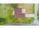 Overhead view showing house and large backyard at 17279 Peggy Ave, Mount Dora, FL 32757