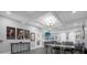 Elegant lobby with comfortable seating and artwork at 21242 Braveheart Dr, Leesburg, FL 34748