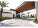 Community center with covered entryway at 5887 High Seas Dr, Orlando, FL 32821