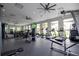 Fitness center with modern cardio and strength equipment at 5887 High Seas Dr, Orlando, FL 32821