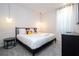 Mickey and Minnie Mouse themed bedroom with a large bed and TV at 5887 High Seas Dr, Orlando, FL 32821