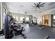 State-of-the-art fitness center with various equipment at 5887 High Seas Dr, Orlando, FL 32821