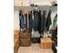 Spacious walk-in closet with hanging rods and shelving at 5639 Costa Blanca Way, Davenport, FL 33897