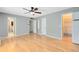 Spacious bedroom with hardwood floors and large closet at 170 Spring Lake Hills Dr, Altamonte Springs, FL 32714