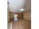 Living room with tile floors, fireplace and view to backyard at 608 N Summerlin Ave, Orlando, FL 32803