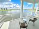 Spacious balcony overlooking the lake and community at 8125 Surf St, Kissimmee, FL 34747