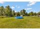 Spacious backyard with above ground pool and shed at 10604 Se 146Th Ln, Summerfield, FL 34491