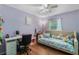 Bedroom with daybed and workspace at 233 S 4Th St, Lake Mary, FL 32746