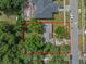 Property features a large backyard with a playground, providing ample space at 233 S 4Th St, Lake Mary, FL 32746