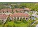 Townhomes community with lush landscaping at 8110 Roseville Rd, Davenport, FL 33896
